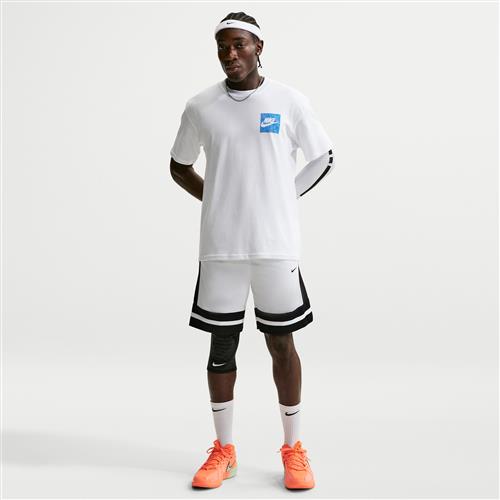 Nike Dri-FIT-basketballshorts (20 cm) til mænd - hvid