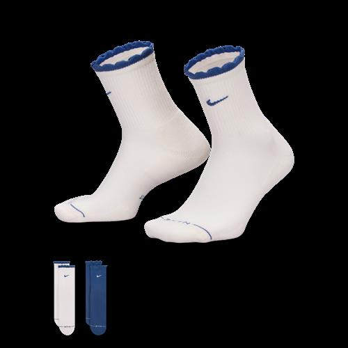 Nike Everyday Elevated Mid-crewstrømper (2 par) - multifarvet