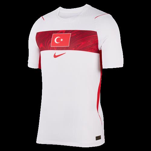 Tyrkiet 2026 Match Away Nike Aero-FIT Authentic-fodboldtrøje til mænd - hvid
