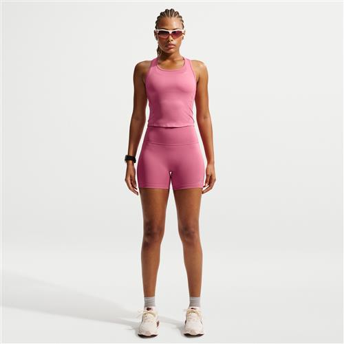 Nike Tempo Dri-FIT-tanktop i mesh med kort snit til kvinder - Pink