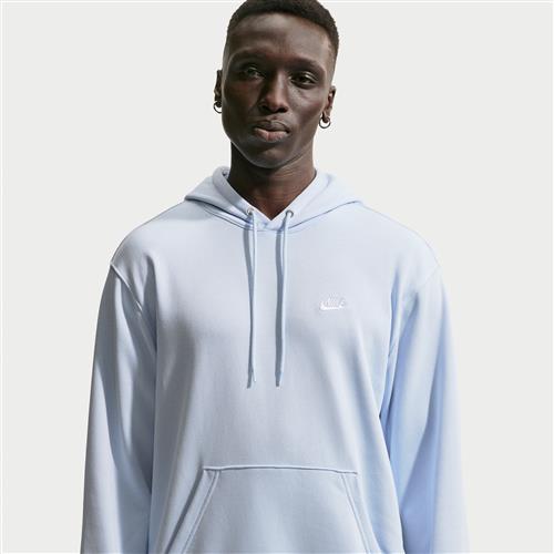 Nike Club-hættetrøje i french terry til mænd - blå