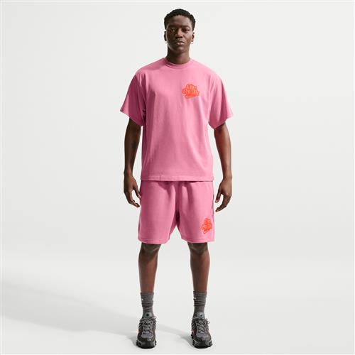 Nike Solo Swoosh-fleeceshorts til mænd - Pink