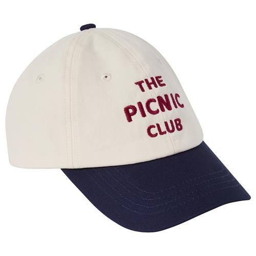 Kuling Åhus Hætte The Picnic Club Foggy White Navy  The Picnic Club Foggy White/Navy 52/56 cm  Hvid  52/56 cm  unisex