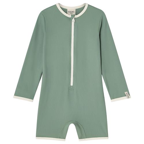 Kuling Paros UV-dragt Bay Green  Bay Green 98/104 cm  Grøn  98/104 cm  unisex