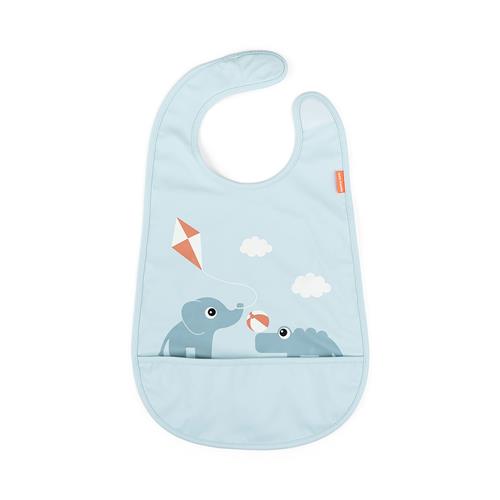 Done by Deer Playground Hagesmæk Med Velcro Blue  Blue-OS  Blå  One Size  unisex