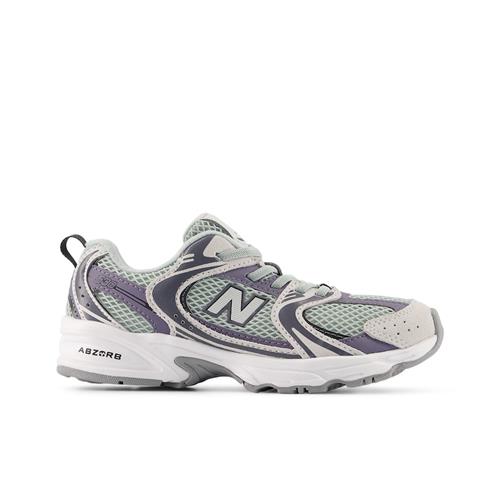 New Balance 530 Kids Bungee Lace Sneakers Neptune Grey  Neptune Grey 30 EU  Lyserød  30 EU