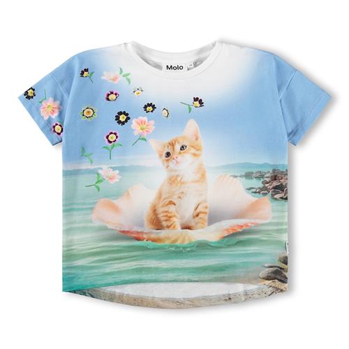 Molo GOTS Raeesa Tee Like Venus  Like Venus 152 cm  Blå  152 cm  kvinde