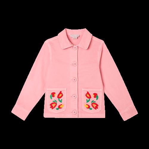 Stella McCartney Kids Langærmet Polo Pink  Pink-3 Y  Lyserød  3 år  kvinde
