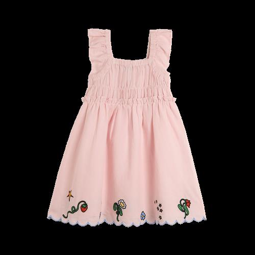 Stella McCartney Kids Vævet Kjole Rosa  Rosa-8 Y  Lyserød  8 år  kvinde