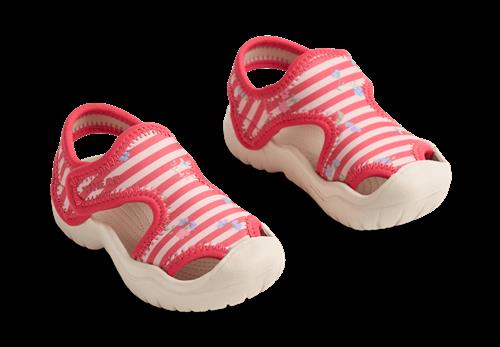 Wheat Bani Sandaler Red Stripe Flowers  Red Stripe Flowers 27 EU  Rød  27 EU  unisex