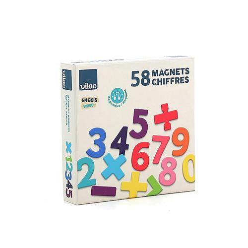 Vilac Magnetiske Tal Multi  Multi  One Size  Hvid  One Size 3-8 Years unisex