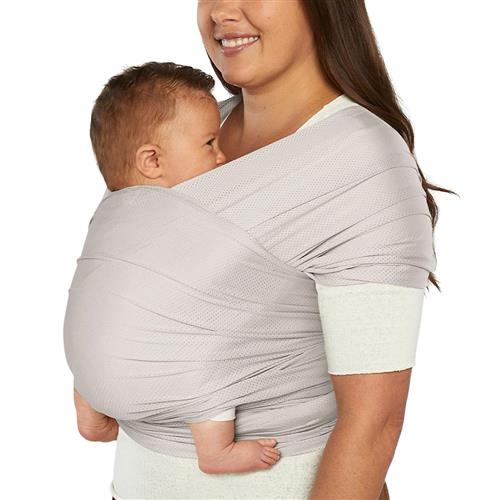 Ergobaby Aura Mesh Strækslynge Grå One Size  Grå  One Size 0-12 Months