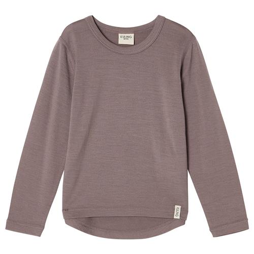 Kuling Canberra Baselayer-top I Uld Lilac  86/92 cm Wool Lilla  86/92 cm  unisex