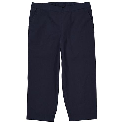 Copenhagen Colors Classic Poplin-bukser Navy 98 cm  Blå  98 cm  unisex