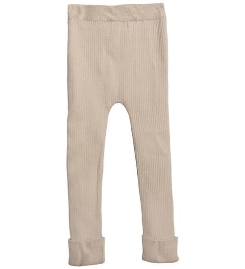 Hanevild Leggings - Rib - Lynge - Sommer Sand