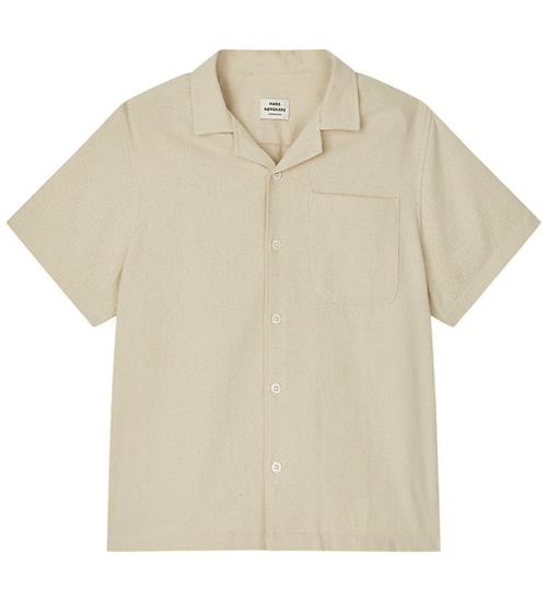 Mads Nørgaard Skjorte - Texture Polo - Kenni - Castle Wall