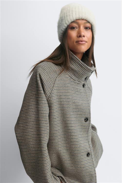 Gina Tricot - Chunky hairy beanie - Huer - Hvid - ONESIZE - Dame