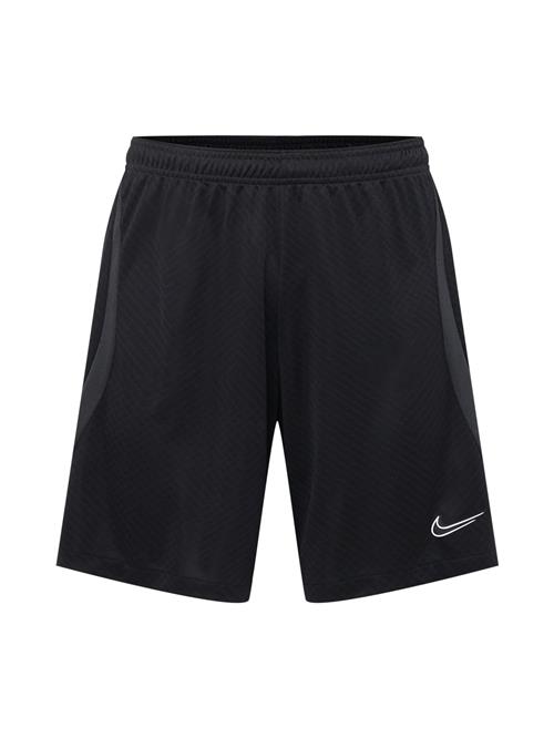 NIKE Sportsbukser 'Strike'  antracit / sort / hvid
