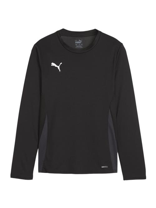 PUMA Funktionsskjorte  sort / hvid