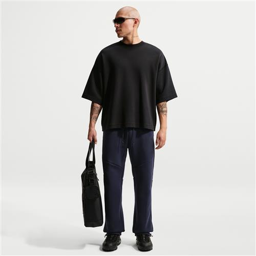 Nike Tech-fleecebukser med åben kant til mænd - blå