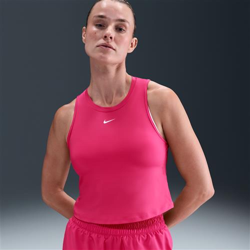 Kort Nike One Classic Dri-FIT-tanktop til kvinder - Pink