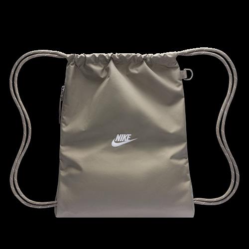 Nike Heritage 2.0-taske med snoretræk (12 L) - grøn