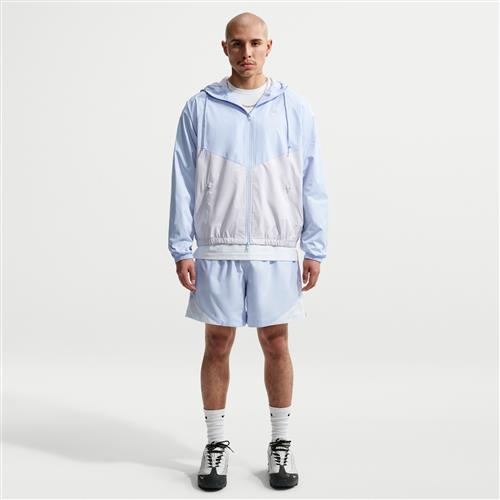 Vævede Nike Windrunner-letvægtsshorts til mænd - blå