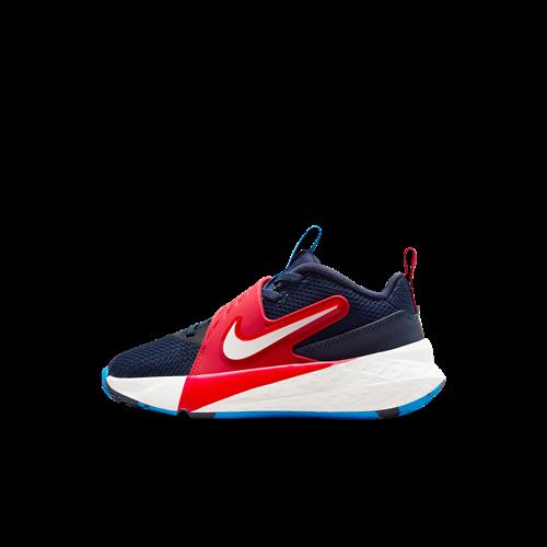 Nike Team Hustle D 12-sko til mindre børn - blå