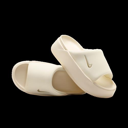 Nike Calm Elevation-badesandaler til kvinder - hvid