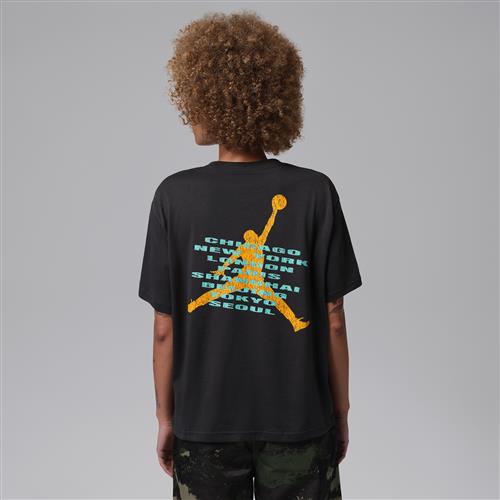 Jordan Brooklyn kæreste-T-shirt til kvinder - sort