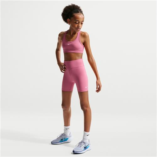 Nike One Dri-FIT-cykelshorts (13 cm) til større børn (piger) - Pink