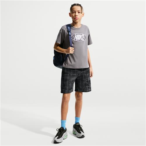 Nike Tech Fleece-shorts til større børn (drenge) - grå