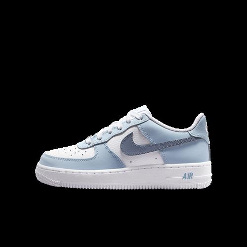 Nike Air Force 1-sko til større børn - blå