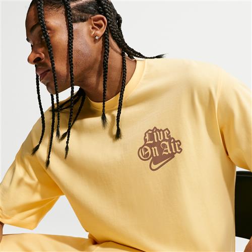 Nike Solo Swoosh-T-shirt til mænd - gul