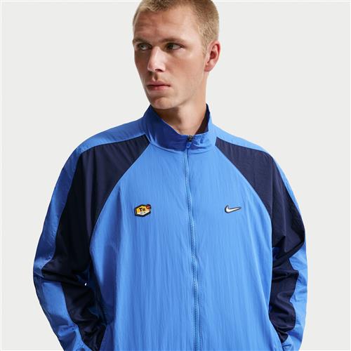 Vævet Nike Tuned Air-træningsoverdel til mænd - blå