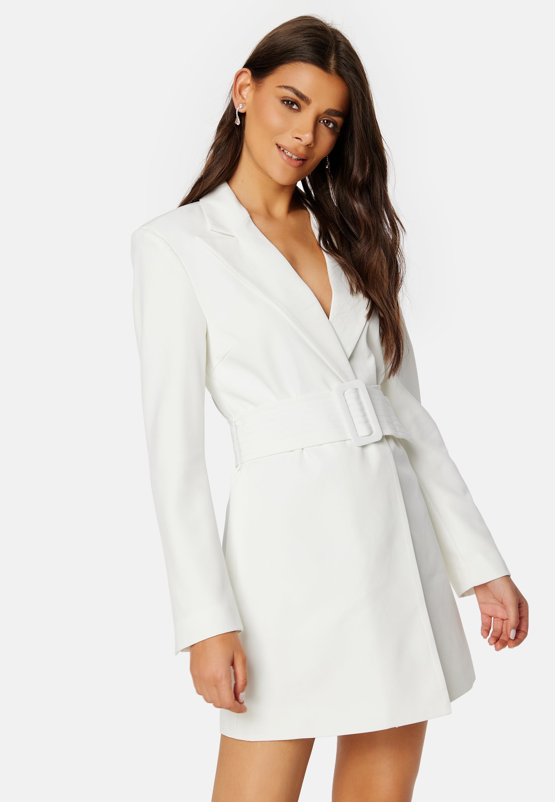 VILA Gery L/S V-Neck Short Dress