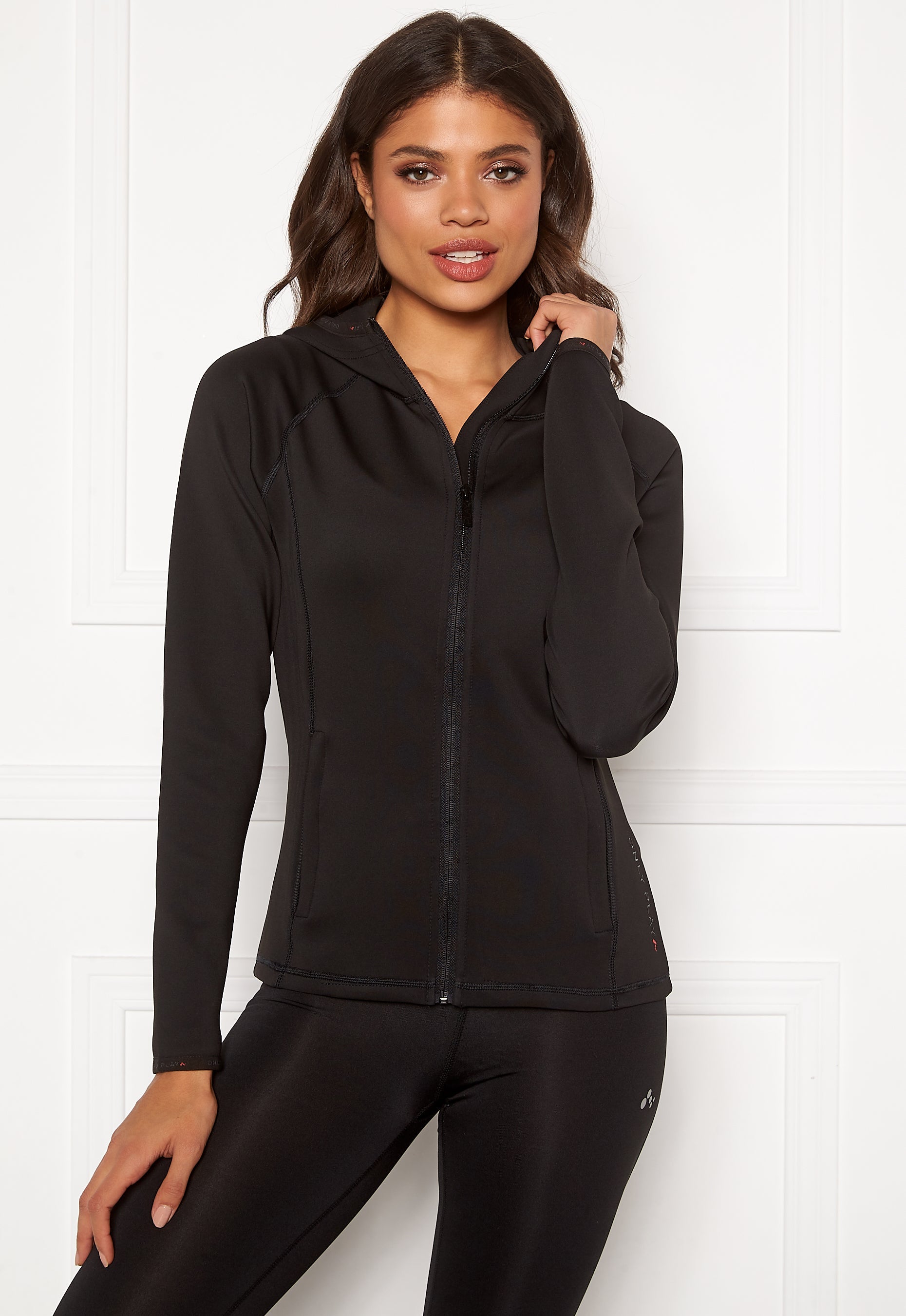 Bubbleroom Performance ATHL Cara LS Hood Zip