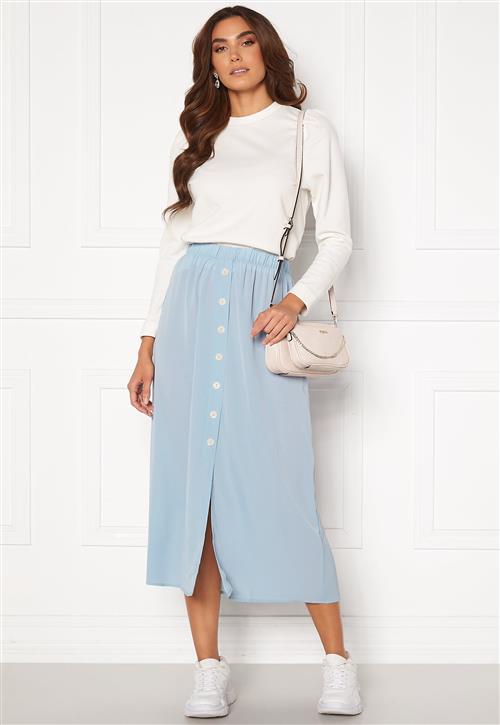 ONLY Nova Lux Button Skirt Solid