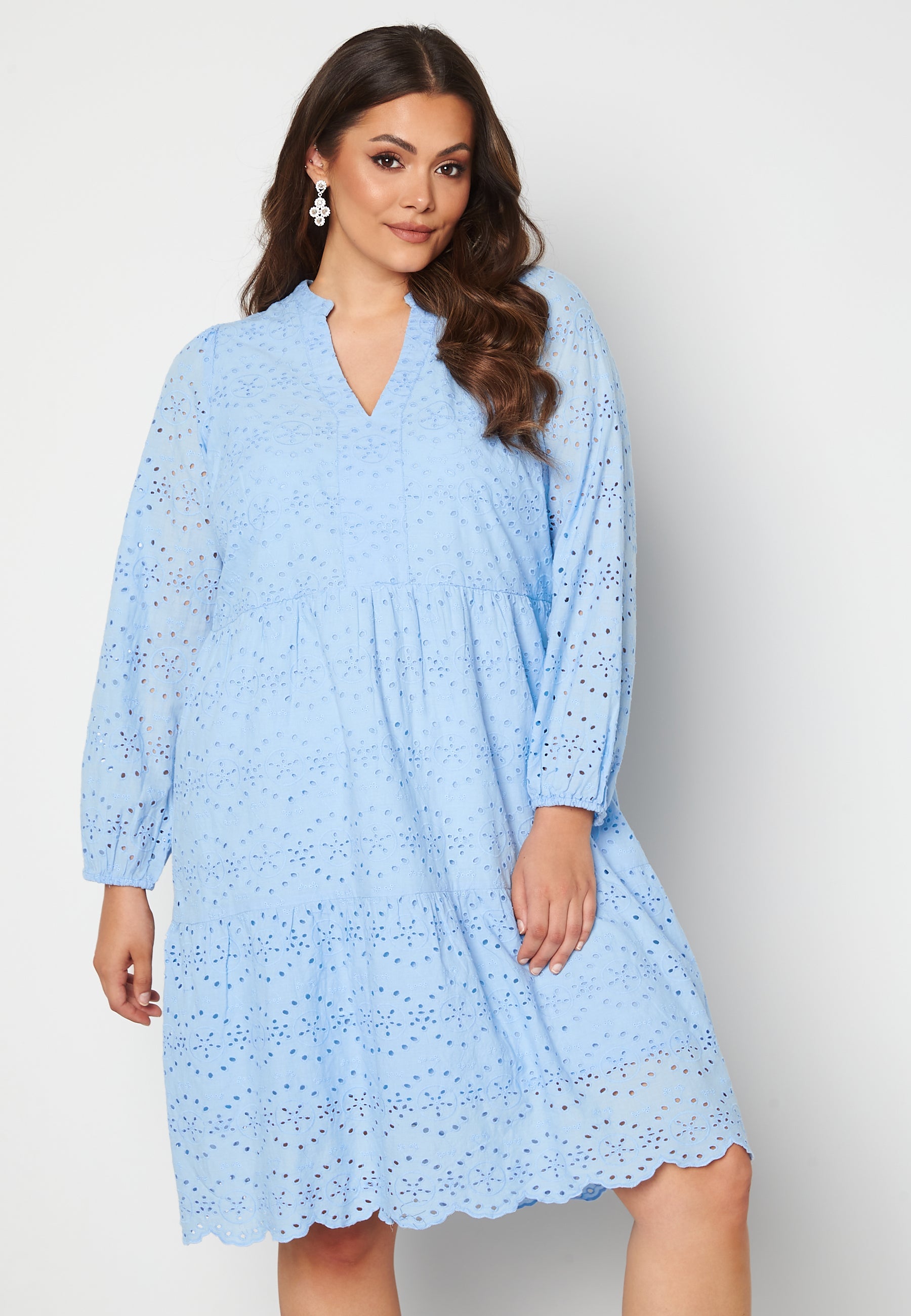 Bubbleroom Nice LS Below Knee Dress