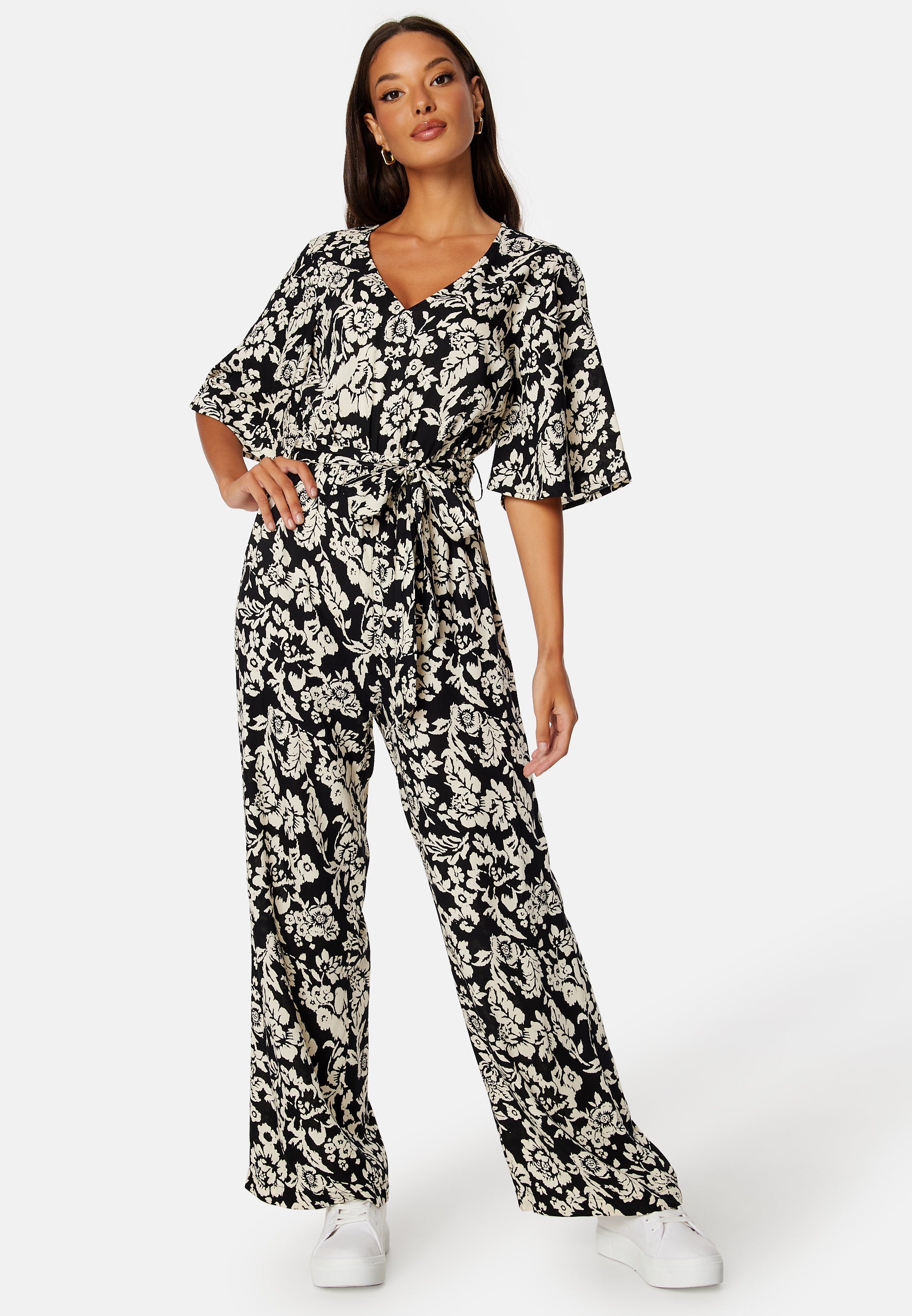 Happy Holly Mollie butterfly sleeve jumpsuit