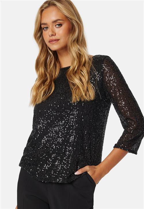 VILA Sparkling 3/4 O-Neck Top
