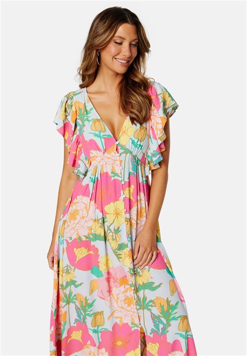 YAS Lullah SS Ankle Dress