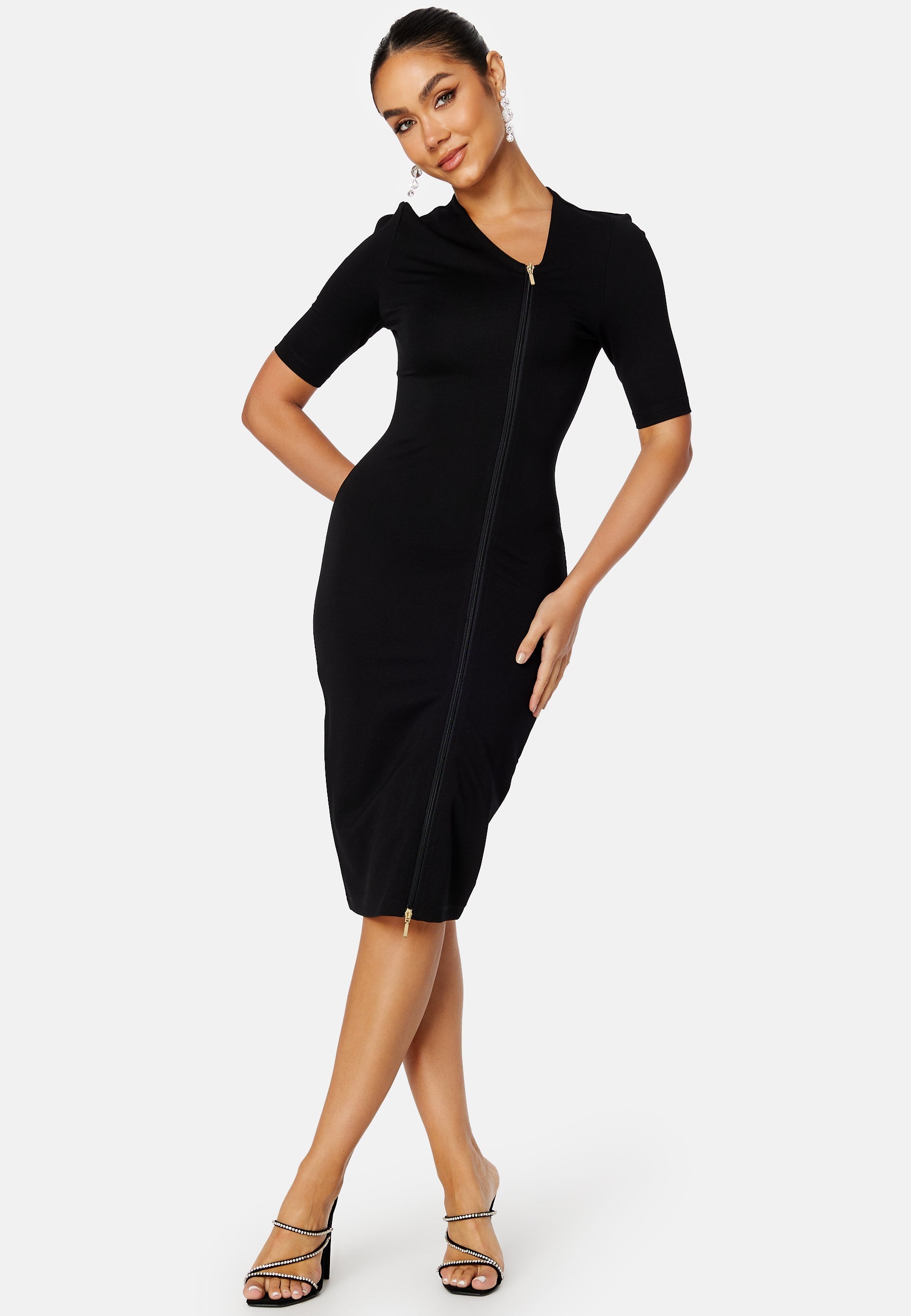 BUBBLEROOM Yuliana zip dress