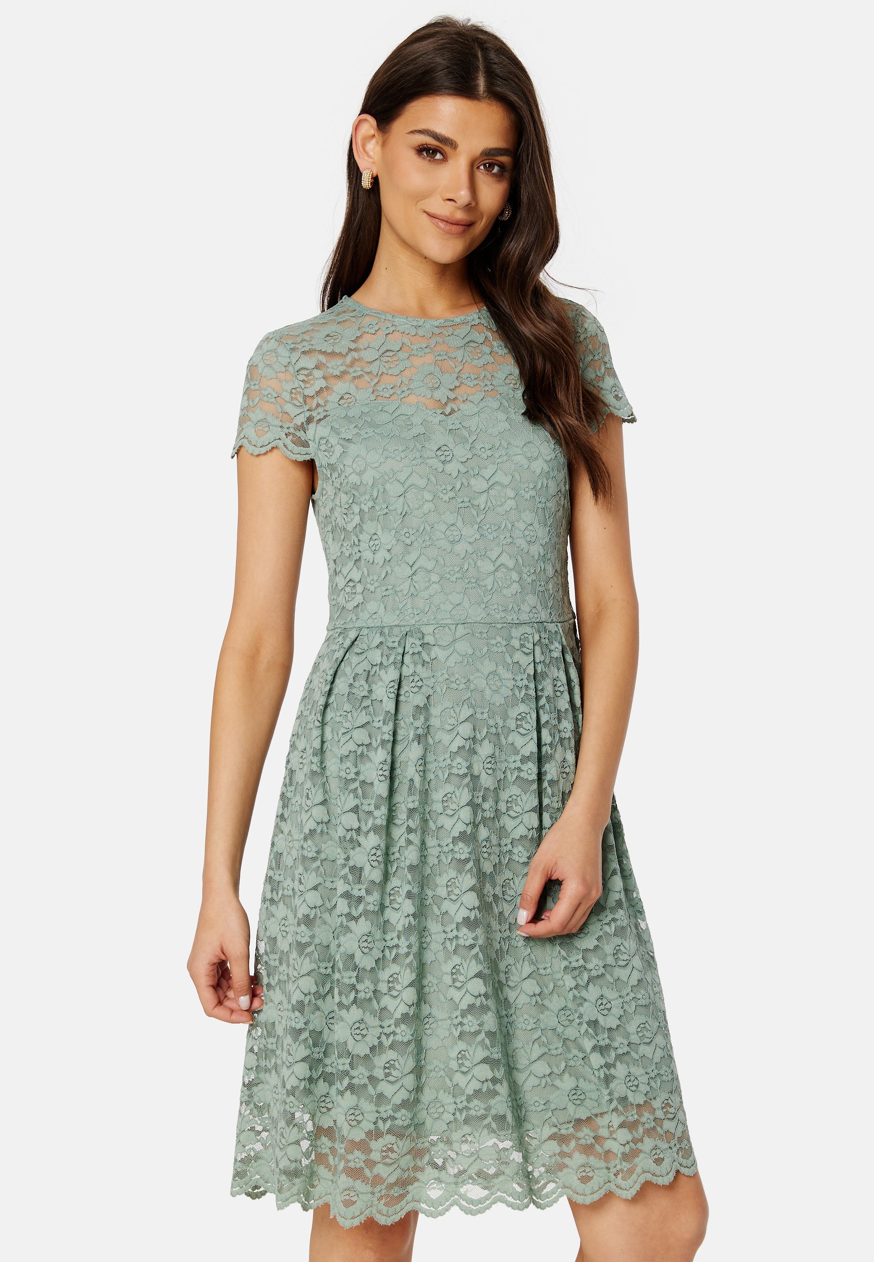 VILA Kalila Capsleeve Lace Dress