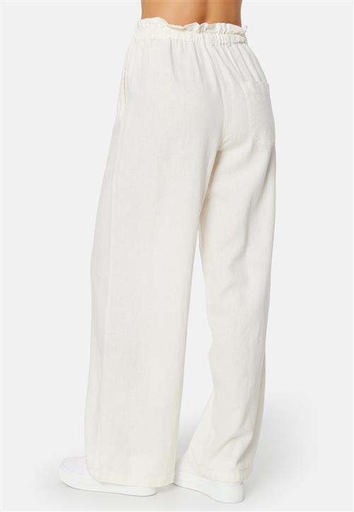ONLY Onlcaro Wide Linen Bl Pant