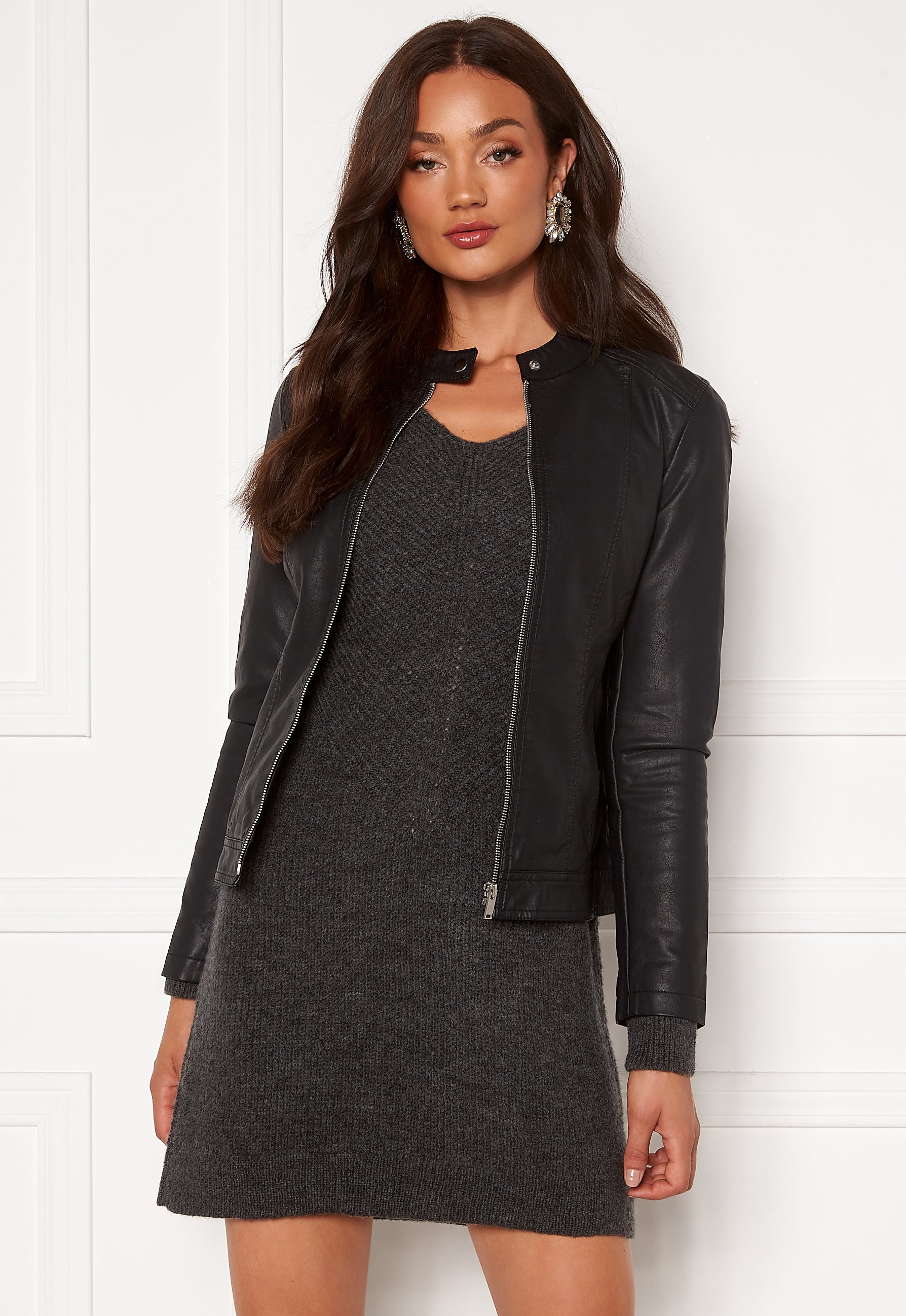 JDY Stormy Faux Leather Jacket
