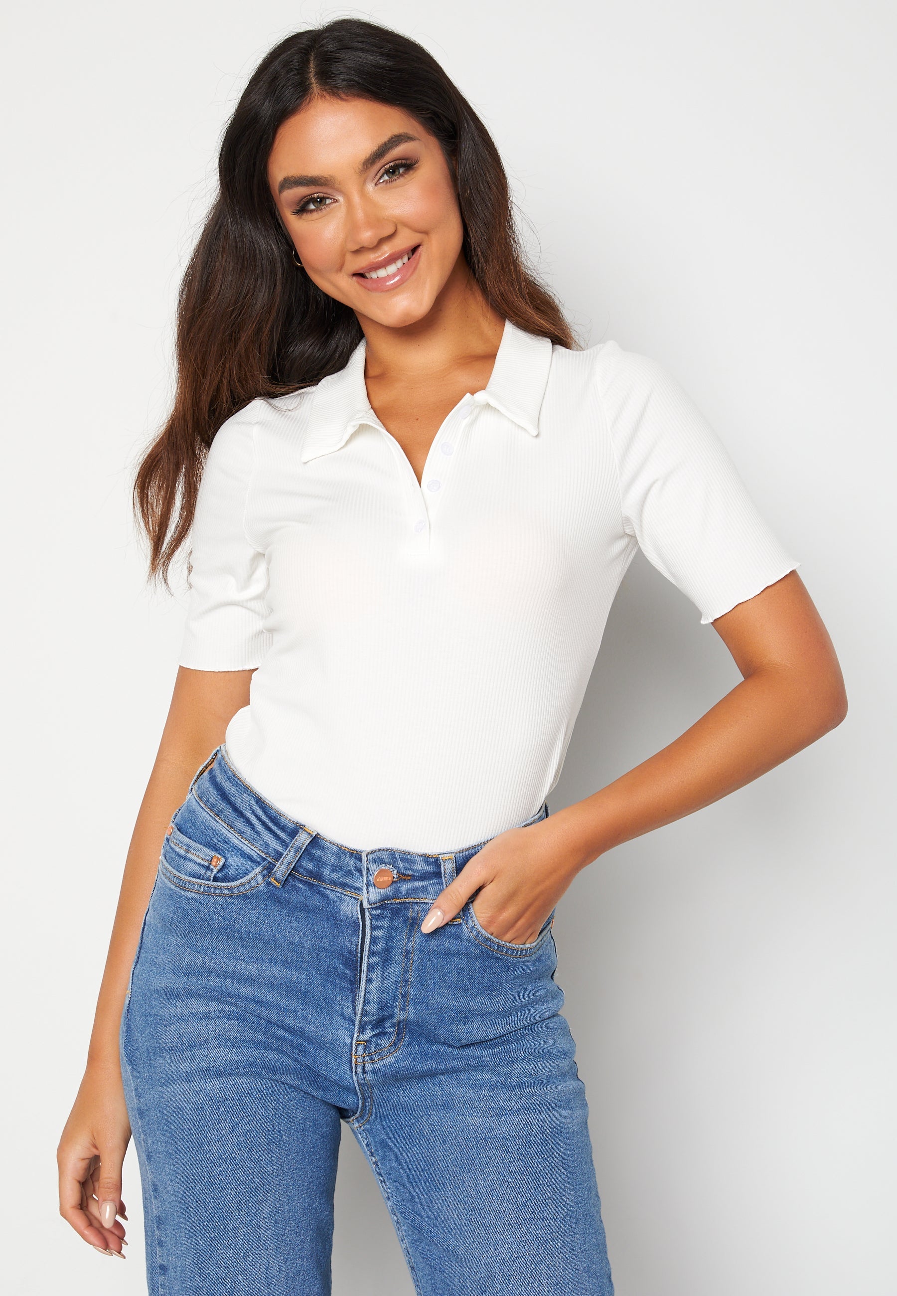 Happy Holly Hiro rib top