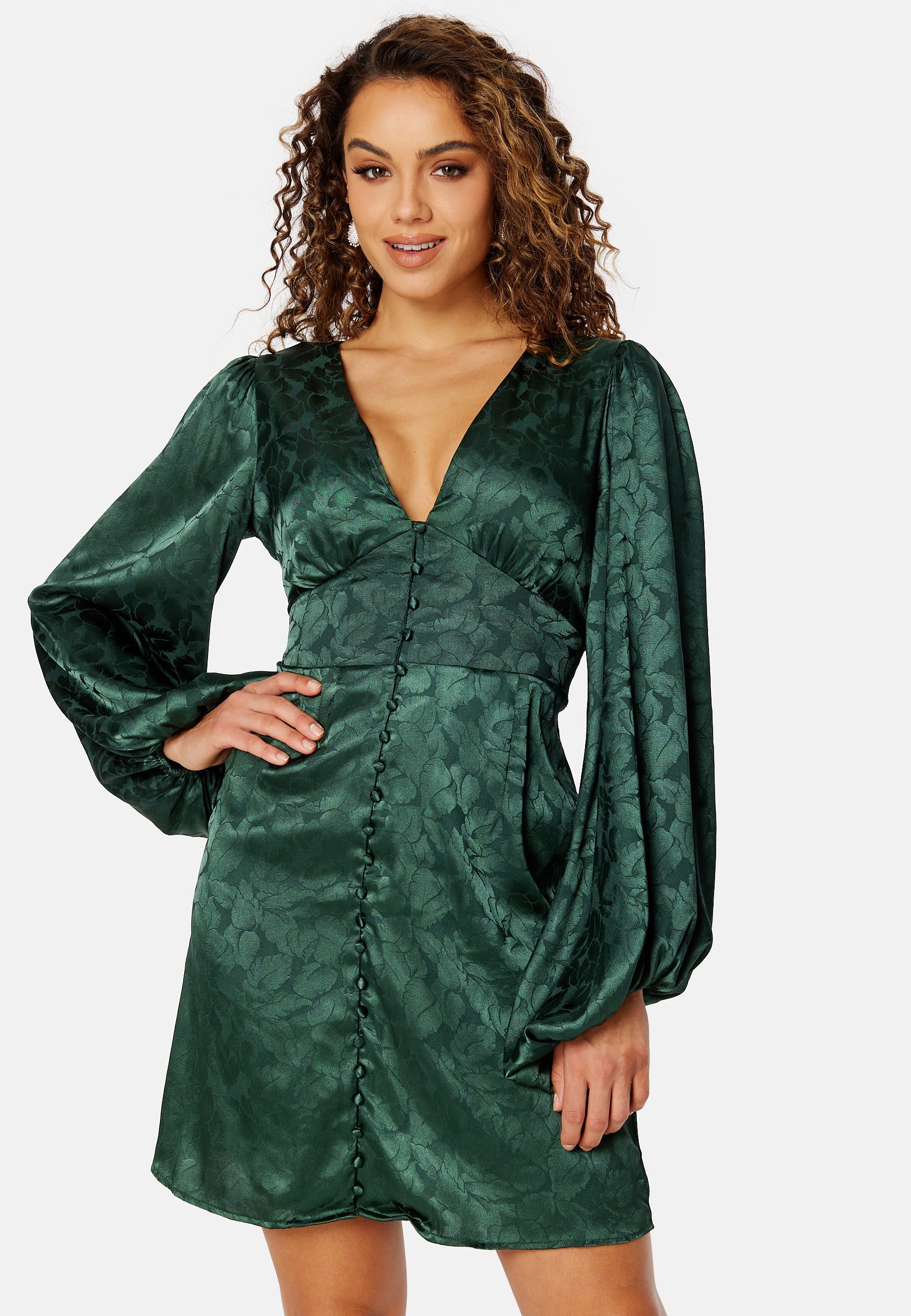 VILA Malino L/S Button Dress