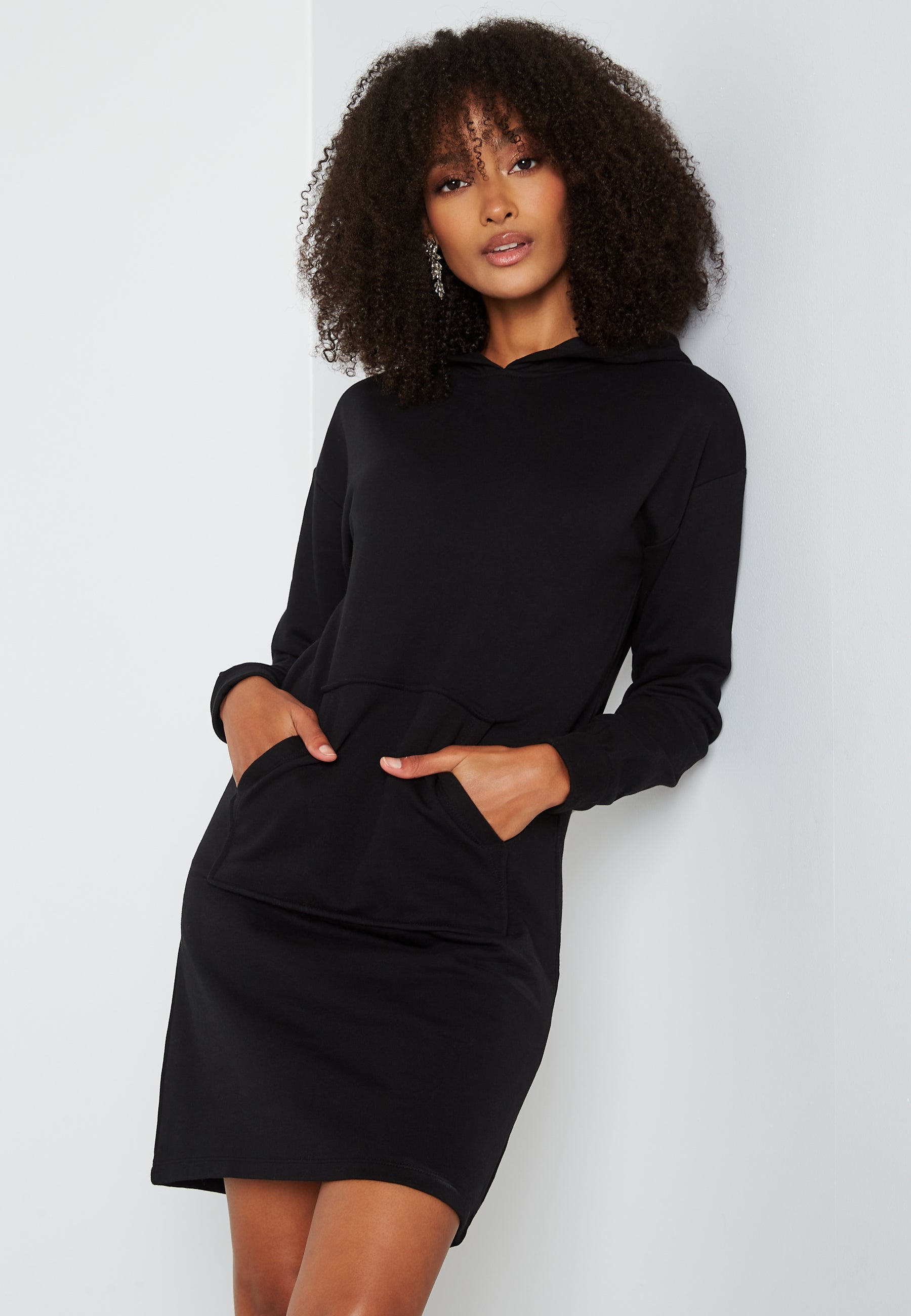 VILA Rust L/S Sweat Dress