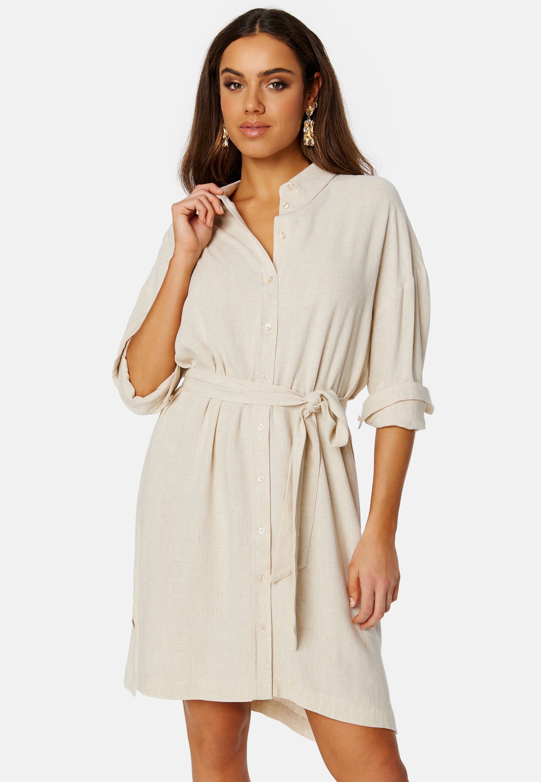 SELECTED Viva-Tonia Long Linen Shirt
